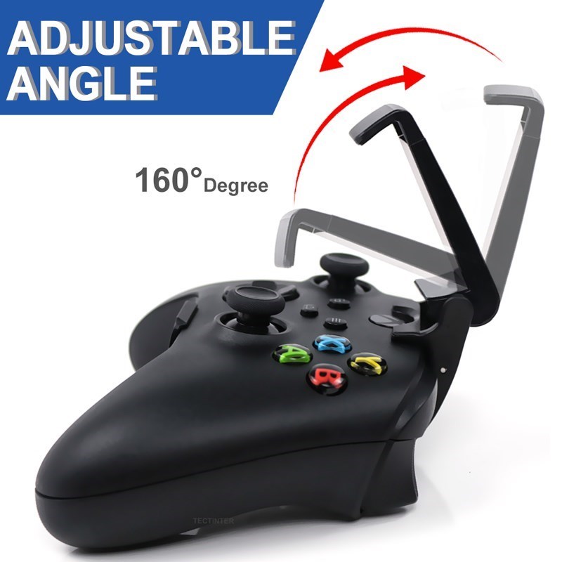 Suporte de clipe para celular compatível com xbox series s x controlador suporte de montagem alça para xbox series s/x gamepad