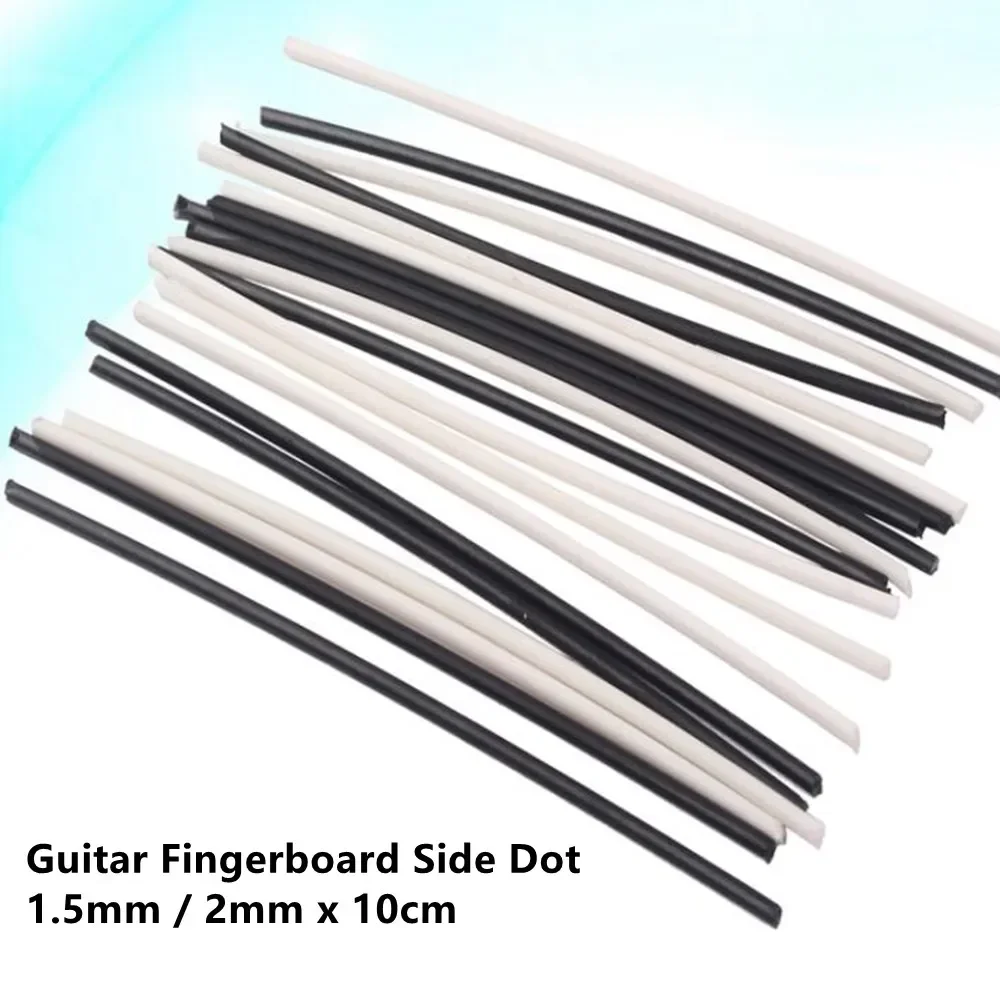 5 Chiếc Đàn Guitar Ván Trượt Ngón Tay Bên Ốp Hoa Chấm Bi Vị Trí Đánh Dấu 1.5Mm, 2Mm Chất Lượng Cao Phụ Kiện Guitar Bên Chấm