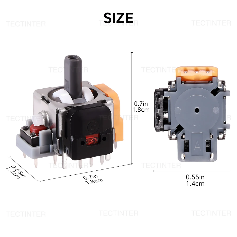 3D Analog Hall Effect Joystick For PS4/Slim/Pro Controller Gamepad Thumb Stick Replacement Repair Parts For PS4 Accessories