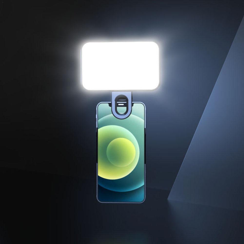 Luz LED de bolsillo para Selfie, lámpara de fotografía para IPhone, Samsung, IPad, teléfono móvil, portátil, Clip de Flash, relleno de Video, foto