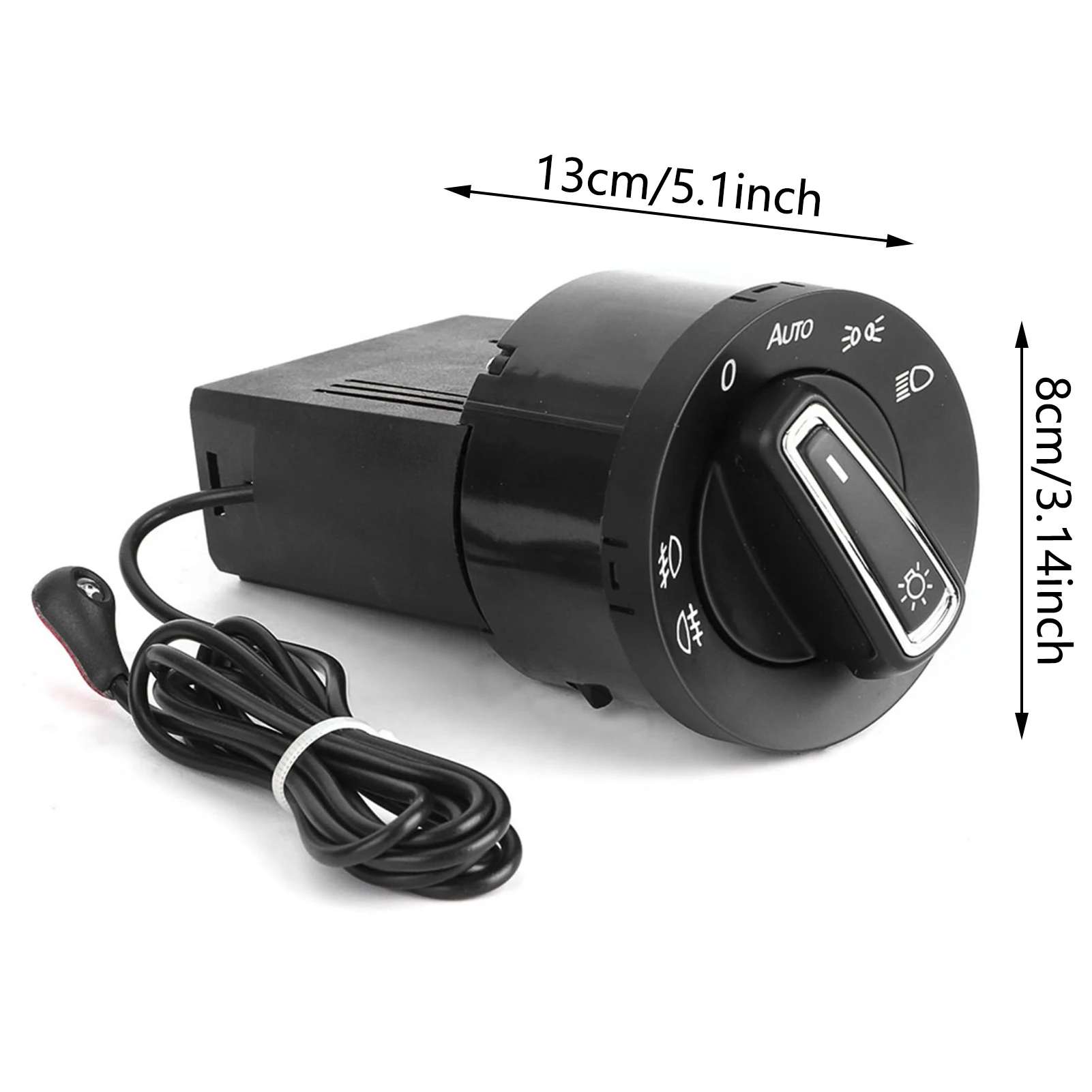 Módulo de sensor de luz de interruptor de controle de lâmpada de farol automático adequado para MK4