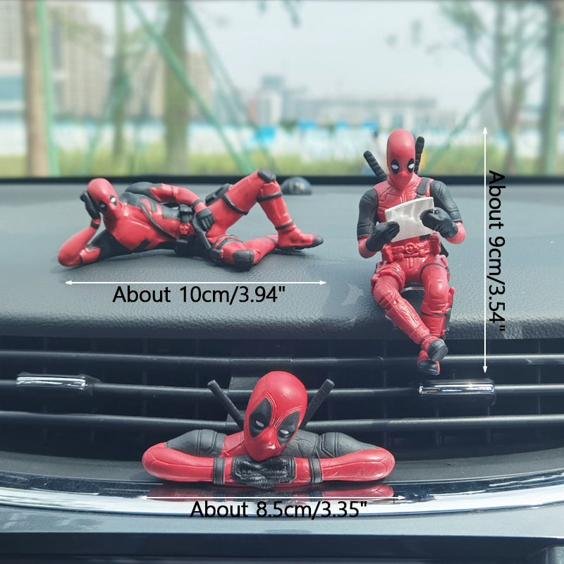 Mini Reading Anime Figurine Groot Desktop Tree Man Ornament Car Decoration Miniature Model Room Decor Art Crafts Collection Gift