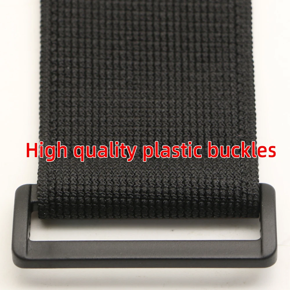 Baiann Elastic Band Hook Loop Customizable Elastic Reverse Buckle Nylon Cable Ties Straps Sticky Fastener Tape Athletic Tape