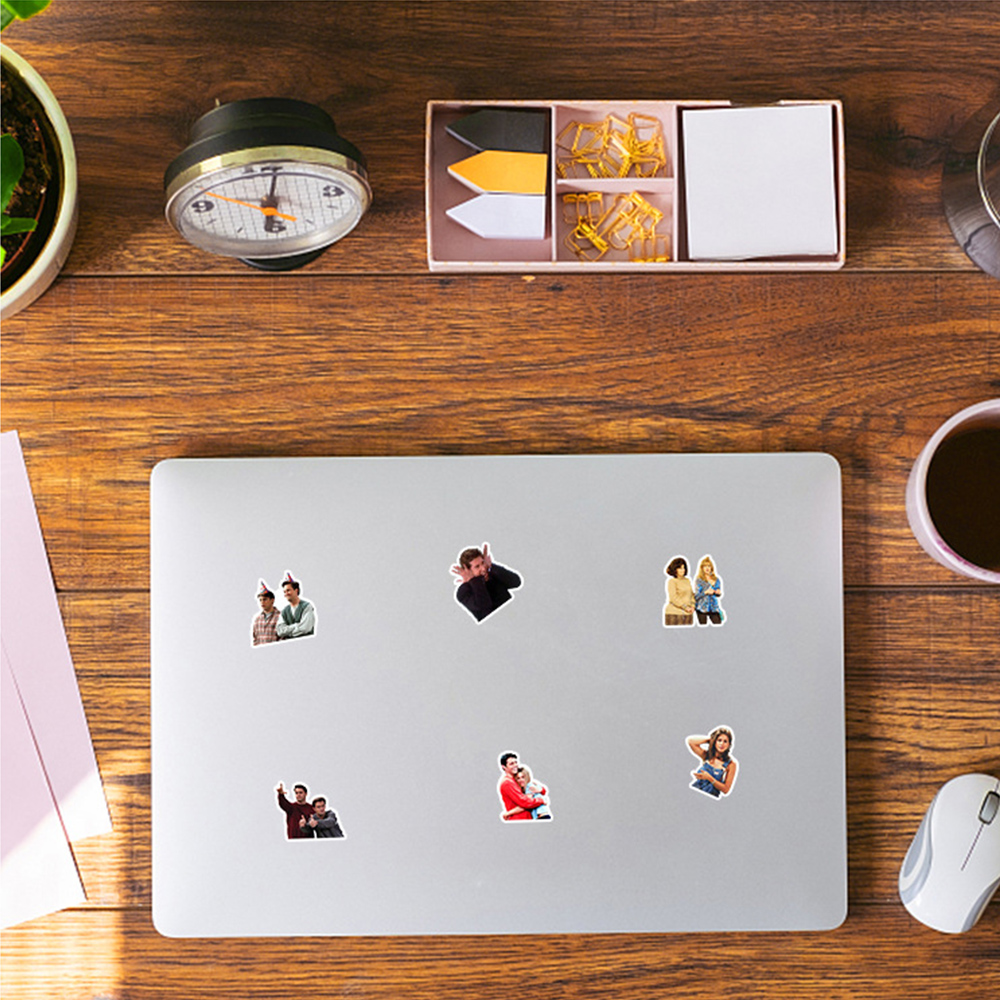 10/30/50 個クラシックテレビ番組友人ステッカー車オートバイ旅行荷物ギター冷蔵庫ノートパソコン DIY 面白い落書きステッカーギフト