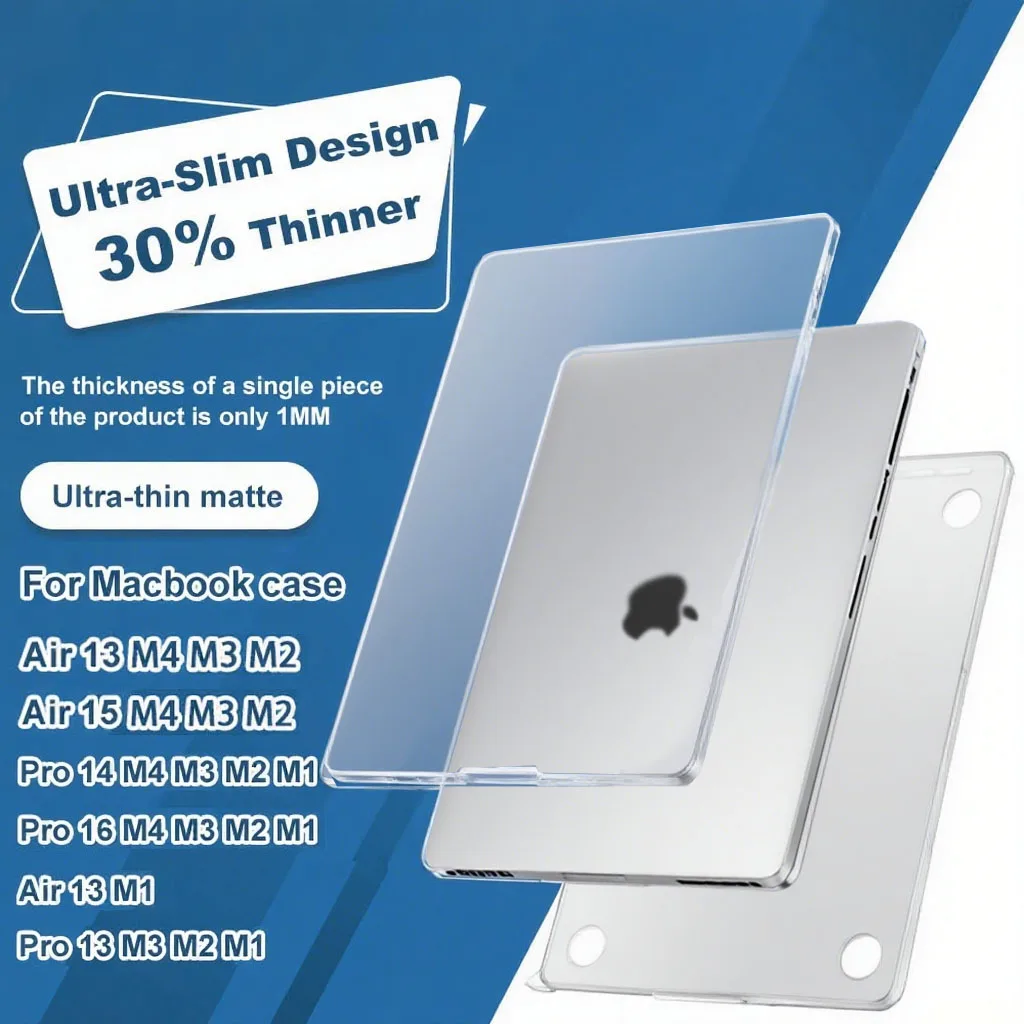 Para 2025 m4 macbook air 13in air 15in caso m3 m2 2024-2022 a3241 a3240 para macbook pro 14in pro 16in m4 pro/max 2024 caso