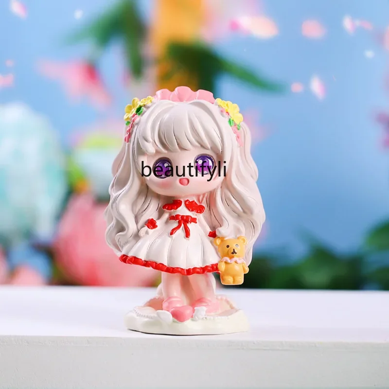 小さな王女のブラインドボックスおもちゃ、小学校へのかわいいギフト、授乳ボックス、誕生日、新しい、2024
