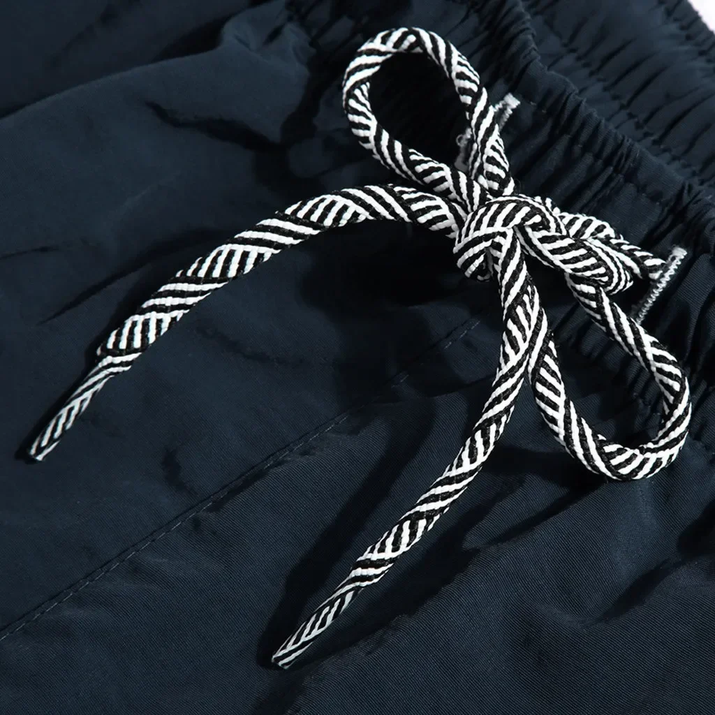 กางเกงขาสั้นผู้ชาย Drawstring สั้นกางเกงสบายๆกางเกงขาสั้นแห้งเร็วพิมพ์ว่ายน้ําท่อง Beachwear กางเกงขาสั้นเสื้อผ้าผู้ชาย
