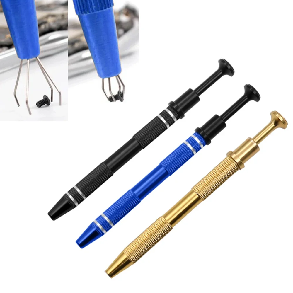 ส่วนประกอบ Grabber Four Claw ส่วนประกอบอิเล็กทรอนิกส์ IC BGA Chip Gripper Extractor Screw Picker Pick Up ปากกาเครื่องประดับซ่อมมือเครื่องมือ
