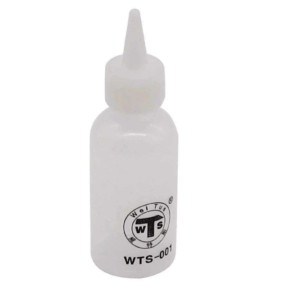 WTS-001 50ml เข็มพลาสติก Rosin ขวดทําความสะอาด Liquid FLUX เครื่องจ่ายน้ํามันแอลกอฮอล์พลาสติกขวดทําความสะอาด DIY ซ่อม