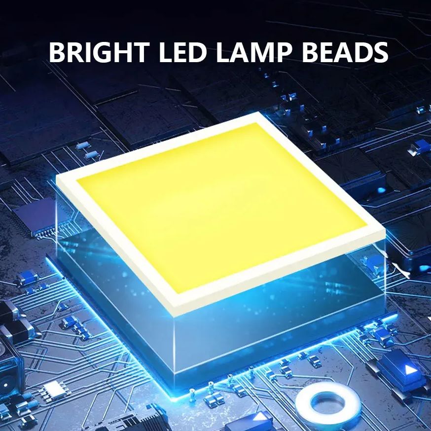 หลอดไฟ LED ทรงสูงรูปยูเอฟโอ50W-600W IP66ความสว่างสีขาวนวล AC85-265V กันน้ำและกันฝุ่นสำหรับอุตสาหกรรมกำแพงสวนกลางแจ้ง