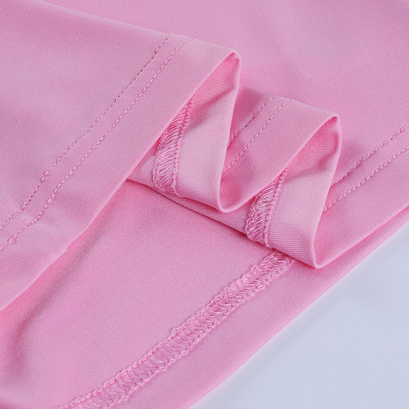 Camiseta sin mangas con cuello en V para mujer, Top Sexy con espalda descubierta, rosa, corsé