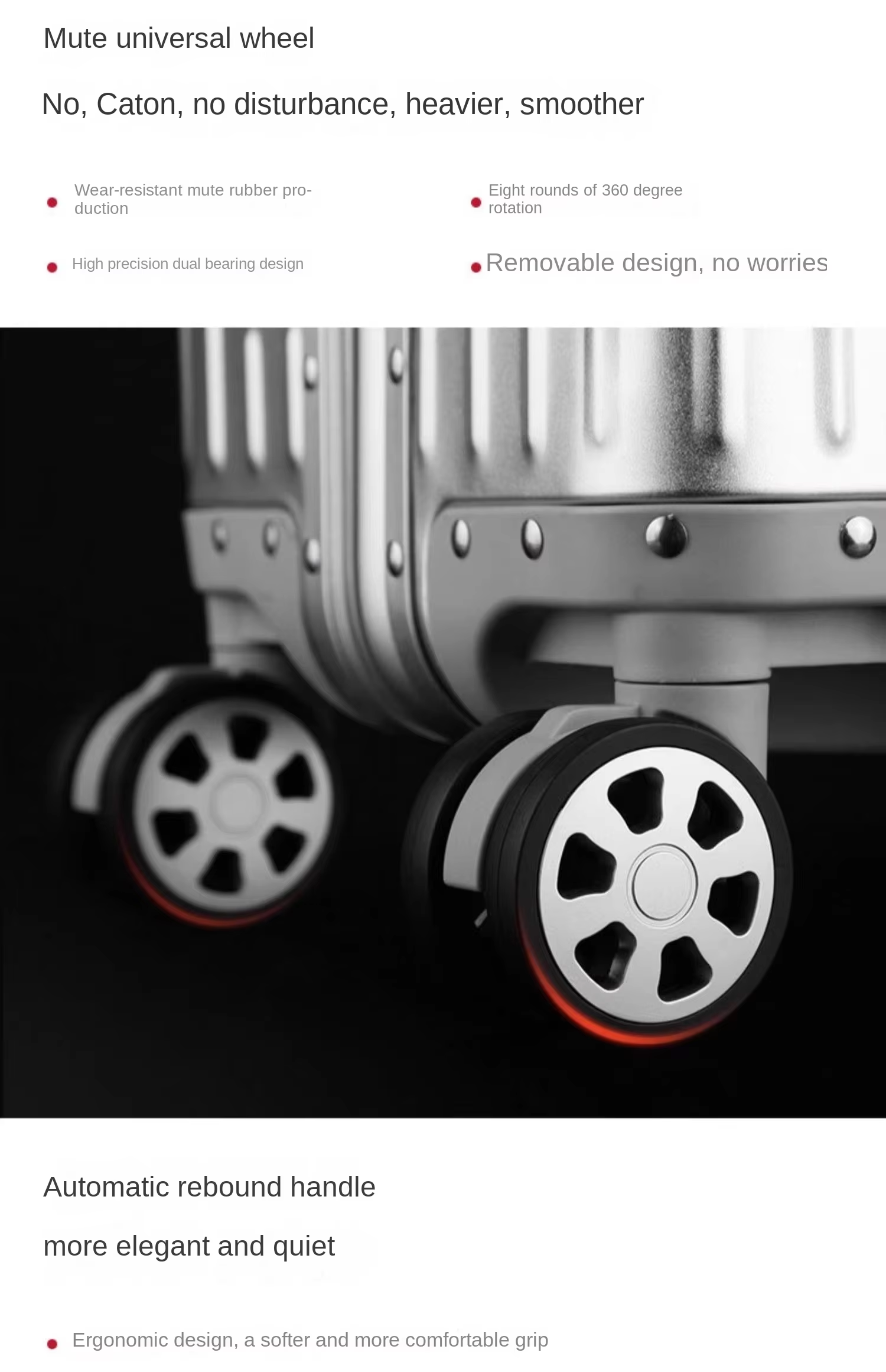 オールアルミケース、クラシックモデルのメタル、人気の旅行かばん、旅行かばん、機内持ち込み手荷物、ホットアップデート、20〜30インチ