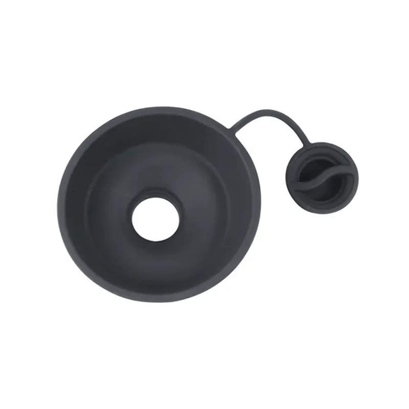 Para tesla modelo 3 y entrada de água vidro pára-brisa do carro limpador braço buraco capa protetora enchimento funil almofada silicone tampa à prova poeira