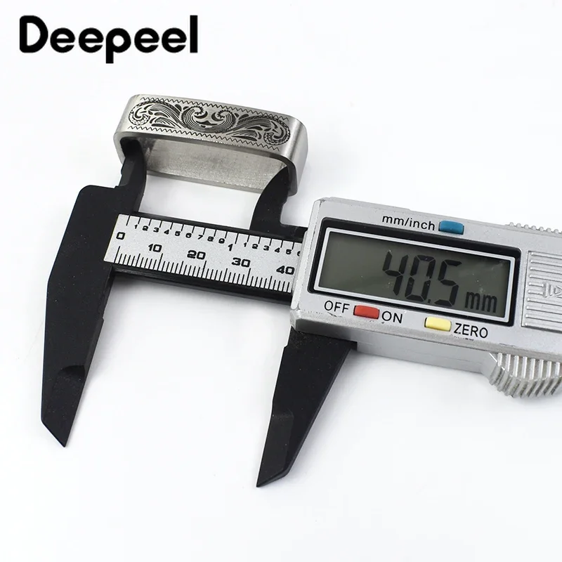 1ชิ้นห่วงเข็มขัด40มม. ห่วงโลหะสแตนเลสสำหรับ34-39มม. เข็มขัดเข็มกลัดกางเกงยีนส์สายรัดเสื้อผ้าอุปกรณ์หัตถกรรมเครื่องหนัง DIY