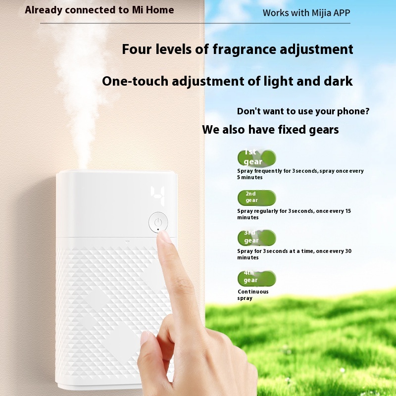 Conectado al difusor de aroma inteligente MIJIA, fragancia en aerosol automática con fragancia (recarga de botellas vacías para comprar por separado)