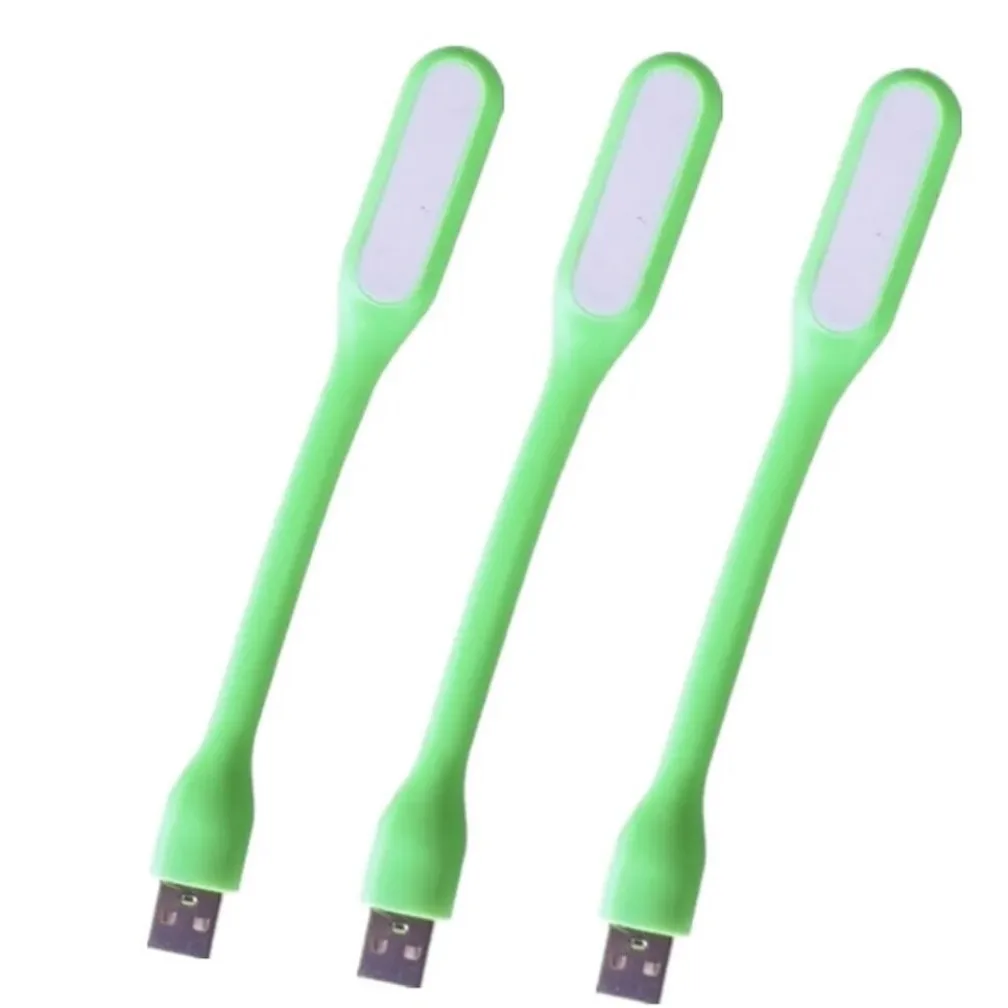 SeeMpp USB 5V LED lámpara de luz de lectura de libros Mini lámpara de mesa de viaje para banco de energía PC Notebook portátil luz nocturna Flexible
