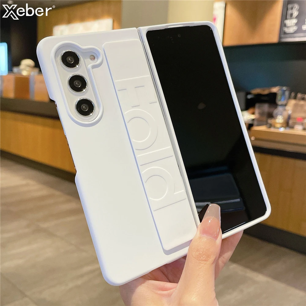Роскошный мягкий силиконовый ремешок-кронштейн для телефона Samsung Galaxy Z Fold 6 5 4 3 ZFold 3, ультратонкий матовый жесткий чехол