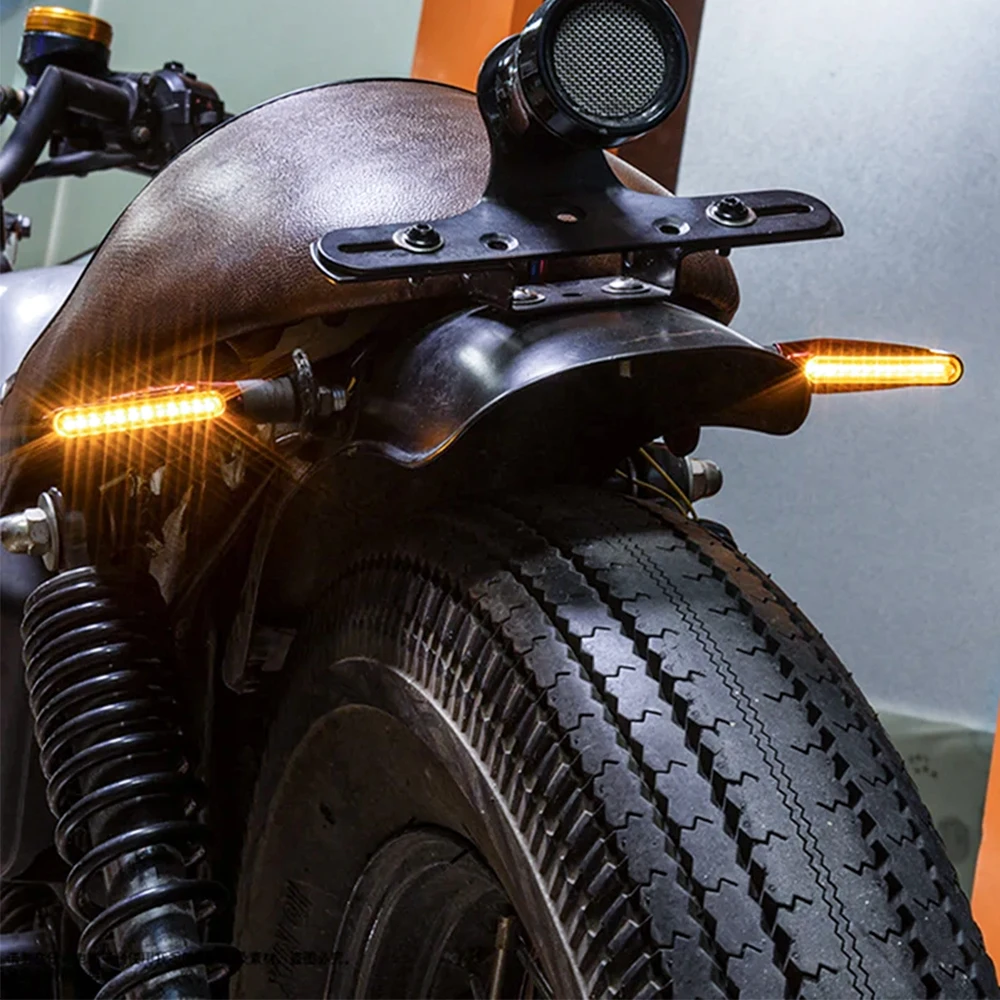 Kierunkowskazy Led kierunkowskazy motocyklowe migające tylny hamulec światła światła Stop lampka motocyklowa DRL