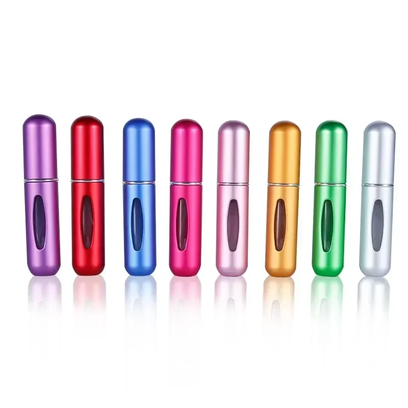5 ml Bottom Charge Parfüm Nachfüllbare Flasche Flüssigkeit Container Für Kosmetik Spray Abfüllung Dispenser Presse Kopf Tragbare Reise
