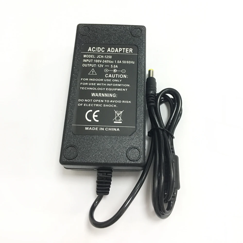 12V 4A 5A 6A 8A Adapter Power Supply Converter Charger EU AU UK US Input 110V 220V Output 12V LED Strip light transformer