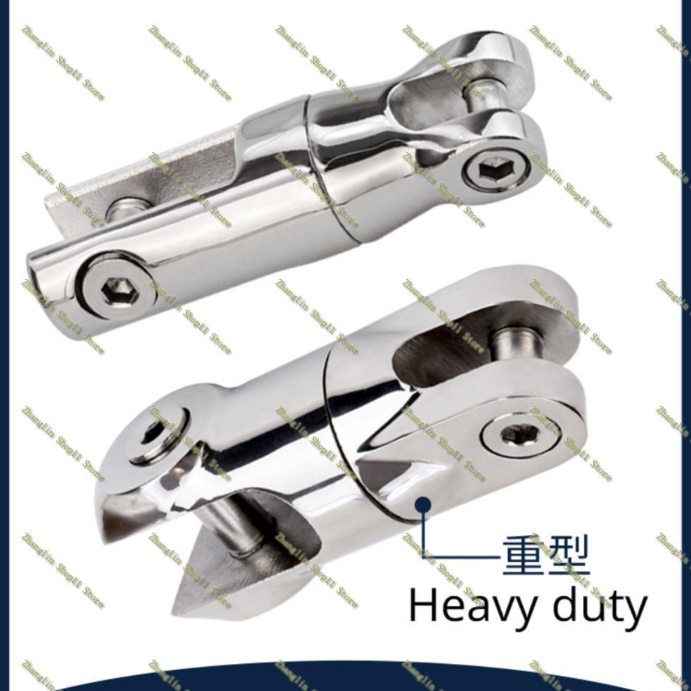 Conector giratorio de anclaje para barco, conector de anclaje giratorio de acero inoxidable 316, accesorios de anclaje para barcos, cadena de 6mm-8mm 8mm-10mm