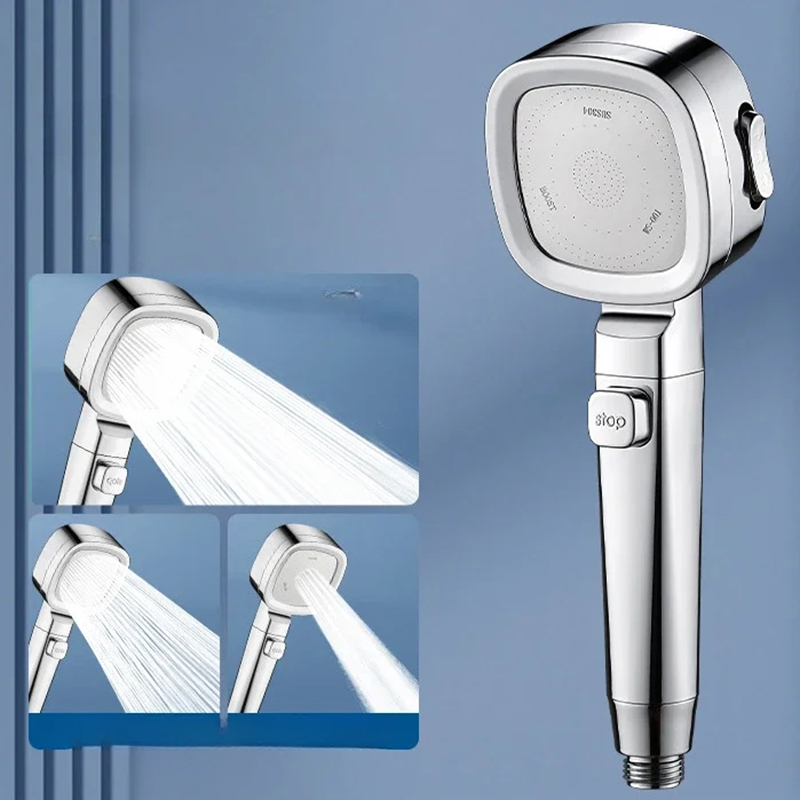 Xiaomi-Cabezal de ducha de alta presión, ahorro de agua, 3 modos, rociador de masaje de agua ajustable, accesorios de baño para el hogar