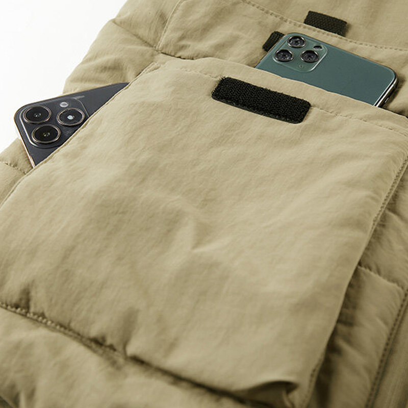 Männer Multi-Pocket Kleidung Winter Weste Jacken Ärmellose Mantel Mode Große Größe 6XL Männlich Warme Weste Fleece Weste männer