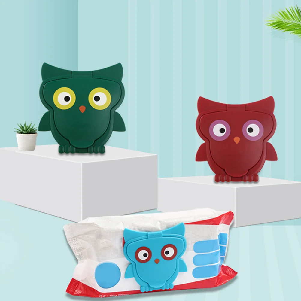 2 pçs tampas de limpeza de tecido bonito estilo dos desenhos animados portátil durável para várias cenas uso doméstico tampa tampas de tecido toalhetes capa