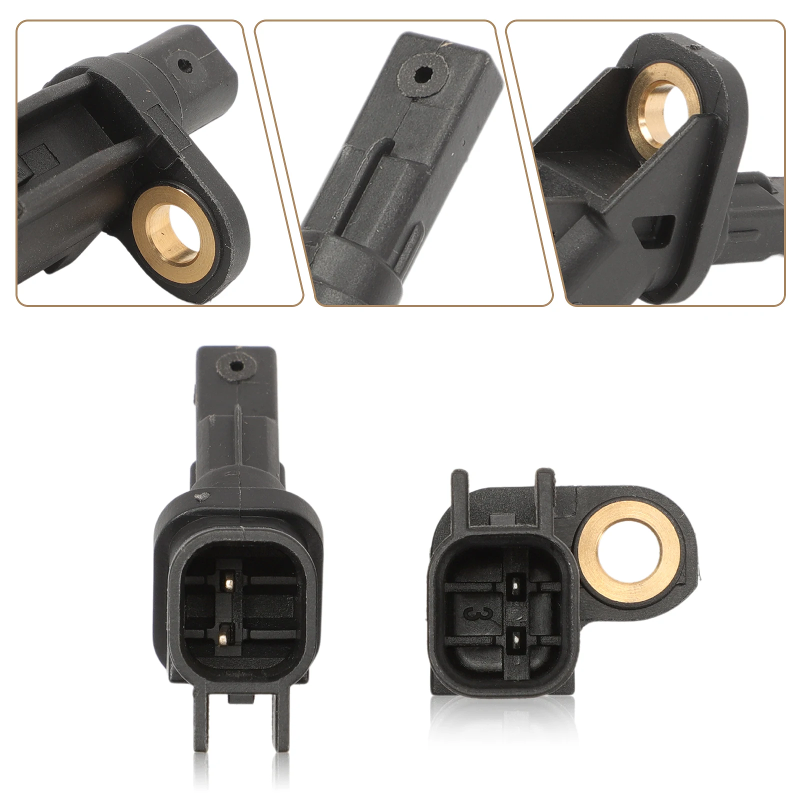 4 шт. датчик ABS для Ford Focus mk2 mk3 Galaxy mk2 Kuga mk1 Mondeo mk4 SMax CMax Mazda 3 BK BL 5 CW Volvo C30 C70 ‎ 3M5T-2B372-BD
