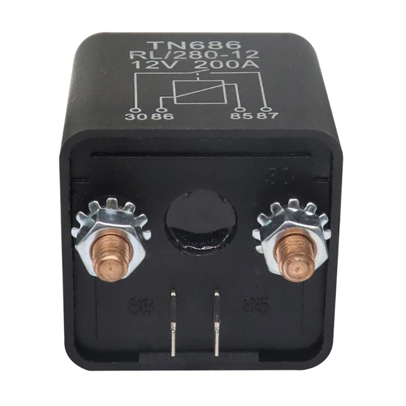 Relé atual alto que começa o carro pesado automotivo do começo do poder 200A 100A 12V/24V