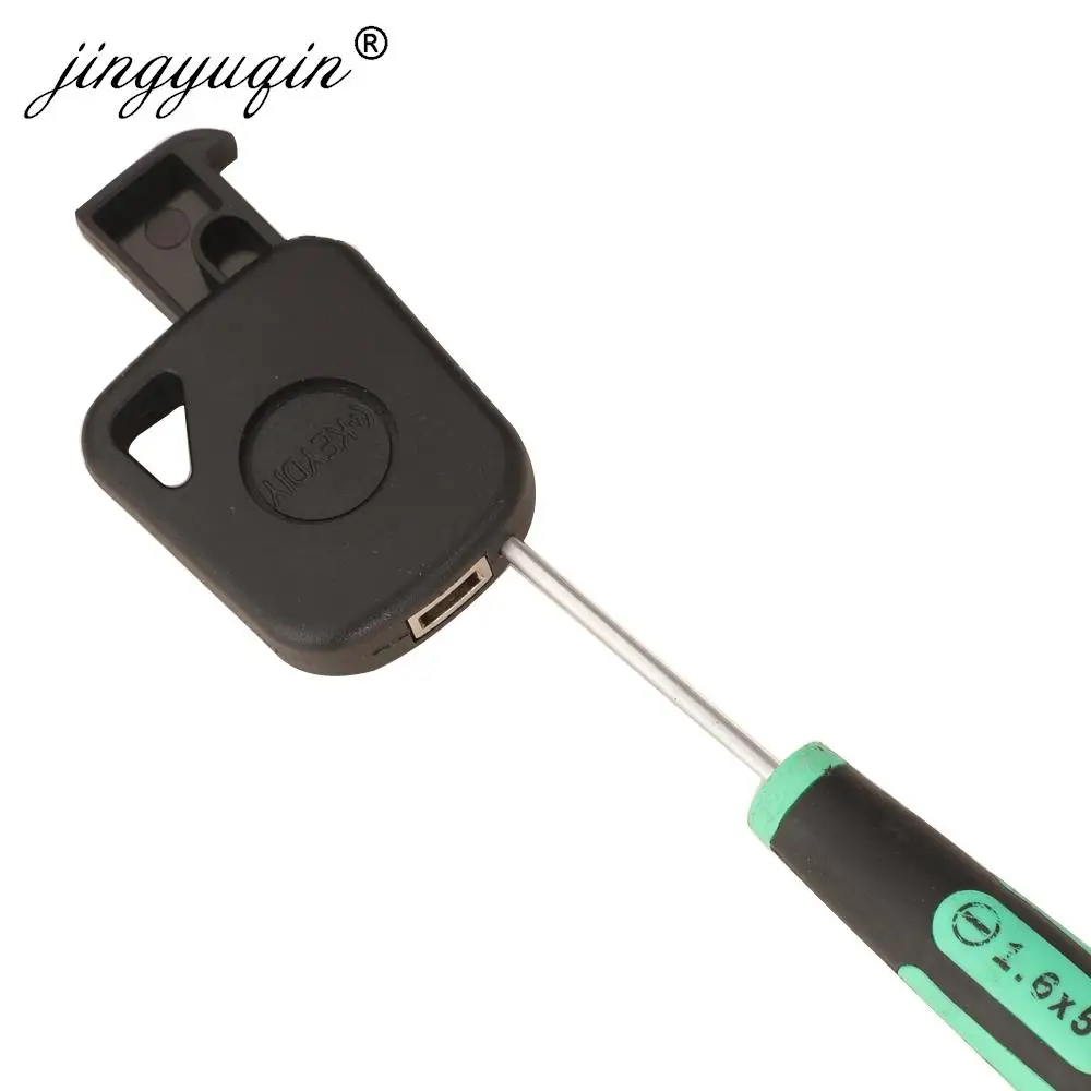 Jingyuqin 10/30/50/100 stücke NEUE Original Universal KEYDIY Transponder Auto Schlüssel Griff Fob Shell Fall Fit KD VVDI Schlüssel Klinge Kopf