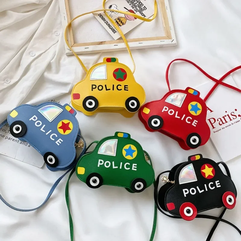 Niedliche Umhängetaschen für Kinder, Cartoon-Auto-Geldbörse für Kinder, Baby, Mini-Schulter-Umhängetasche, Jungen/Mädchen, Zubehör, Handtaschen