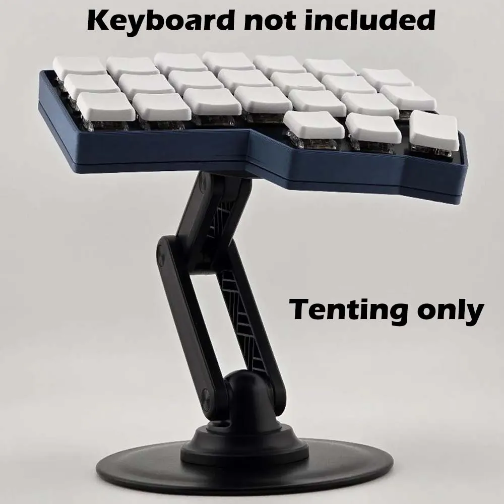 Magnetic Tenting for Split Keyboard Pone Tablets PC Detachable 360-degree and height adjustable Metal Material