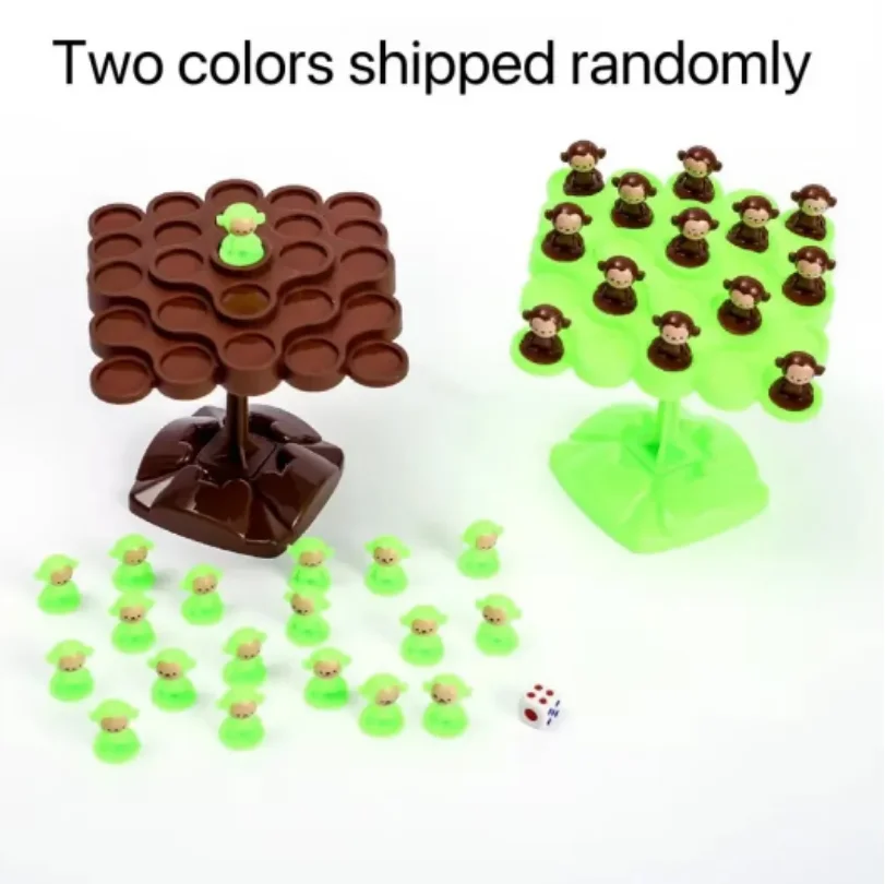 Monkey Balance Tree Focus Balance การฝึกอบรมของเล่นเด็กพับเพลง Series เด็ก Interactive Board เกม