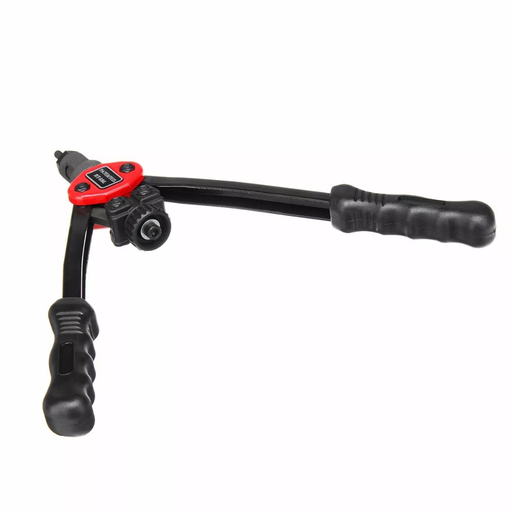 ALLSOME Hand Rivet Nut Tool Kit Hand Blind Riveter with 5 Pcs Mandrels 6-32,8-32,10-24,1/4-20,5/16-18