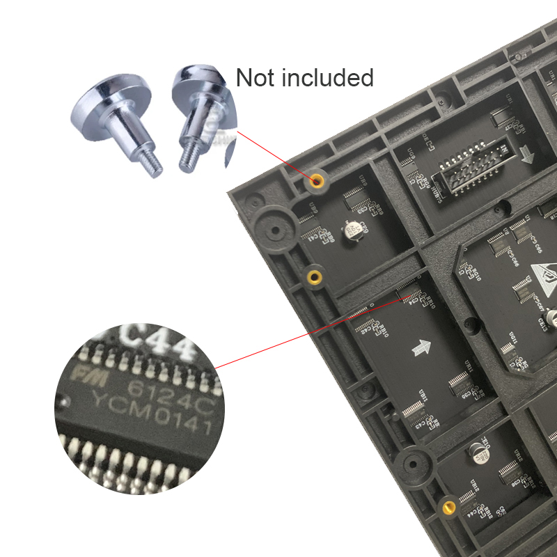 Mejor precio Módulo LED interior a todo Color P2.5 320X160MM pantalla de 128x64 píxeles SMD2020 luz 32scan 1920 actualización LED fullcolr
