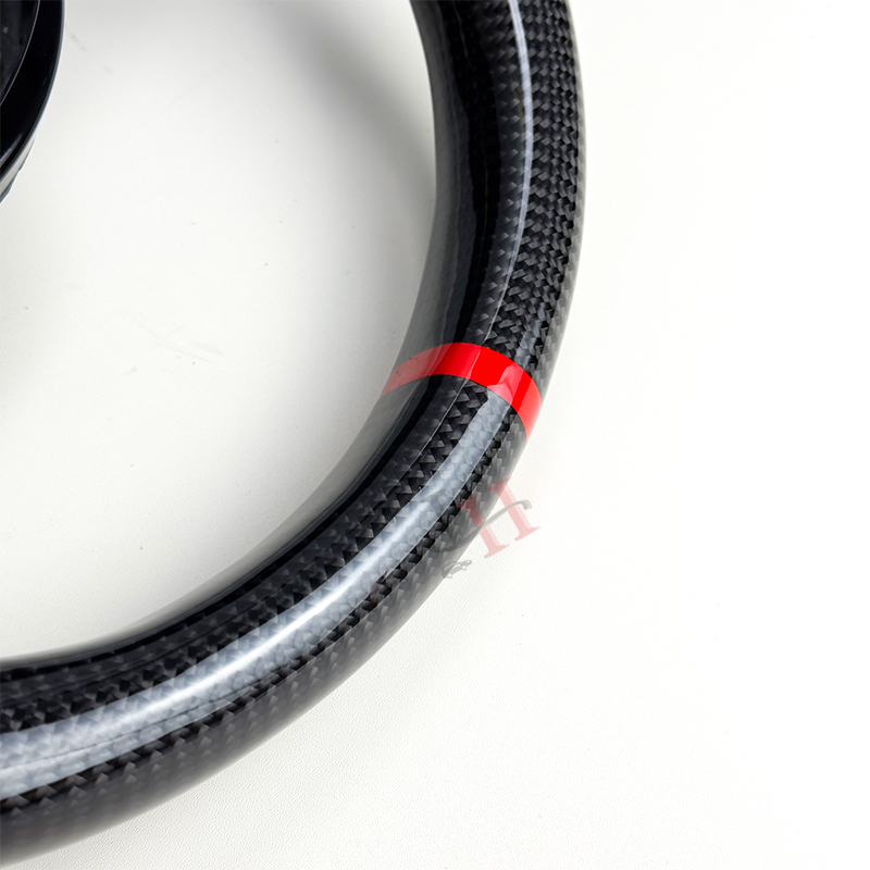 カーボンファイバーステアリングホイール,フラットソール,レザー,セミパーパス,アウディa3,a4b8,a5,s3,s4,s5