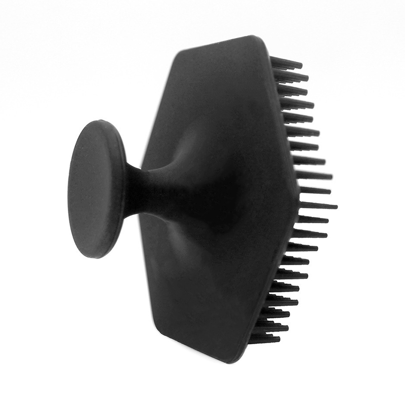 Escova de barbear masculina para limpeza, ferramenta de barbeiro, pente de bigode de silicone, massagem facial, cuidados com a pele