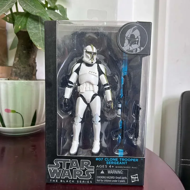 Star Wars Figura A Série Negra Boba Kylo Phasma 02 Darth Maul Darth Vader Hab Solo Action Figure Modelo Brinquedos Presente de Aniversário