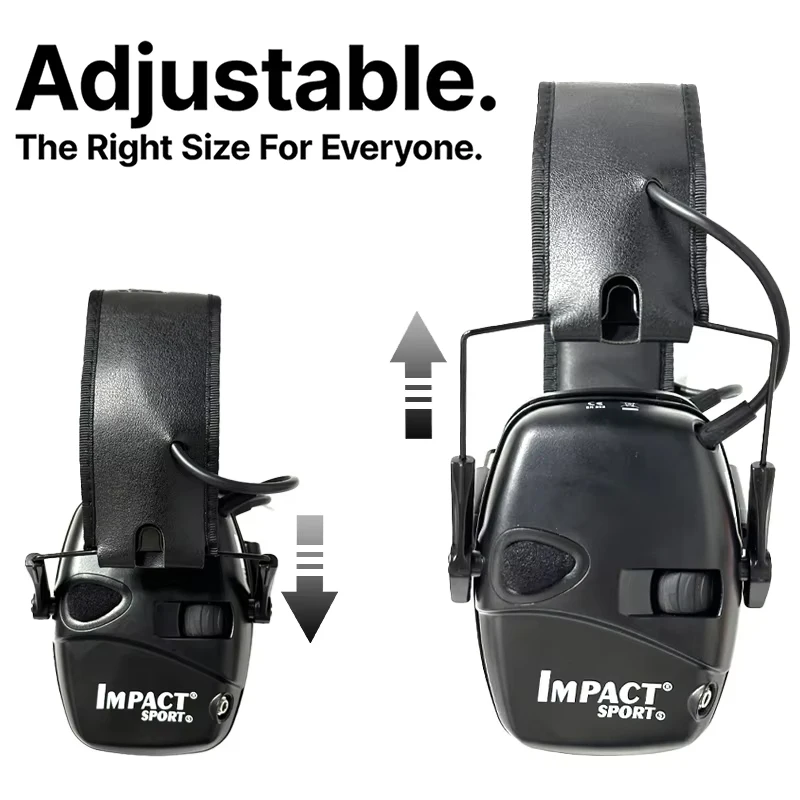 Tactical Hearing Protectors, Electronic Headphones, Hunting Sound Amplification Earmuffs, Anti Noise Ear Helmets for Shoot