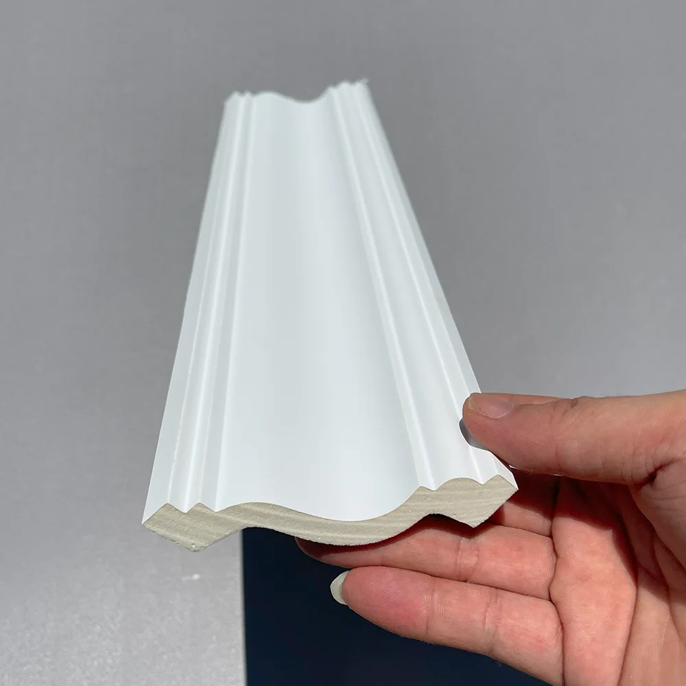 18 pieces PU imitation gypsum decorative corner line imitation solid wood polyurethane foam ceiling decorative line