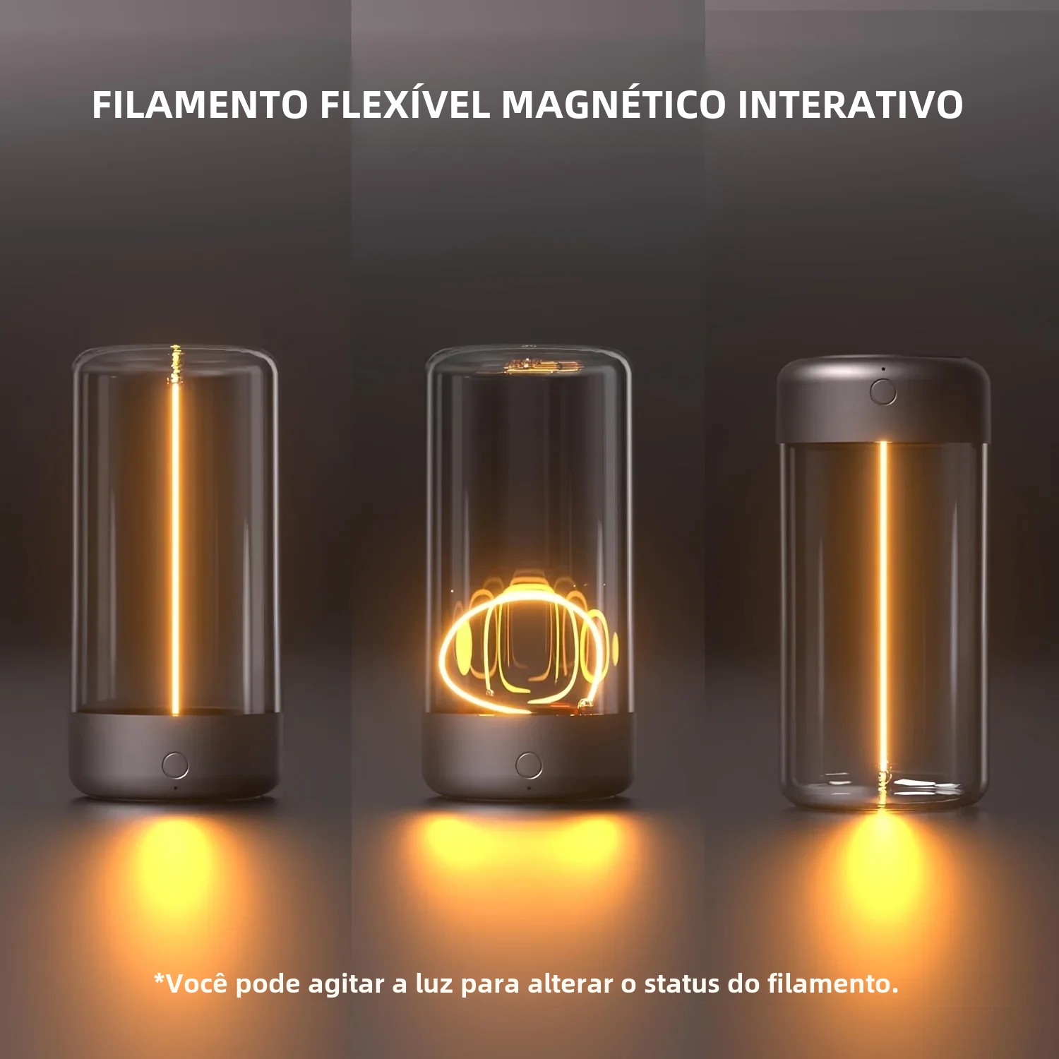 1 romance e interessante design magnético de carregamento USB, luz noturna LED externa portátil e ecológica, presente de Natal