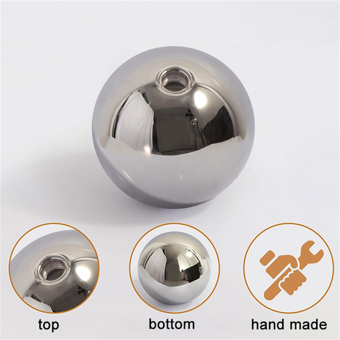 G9 Rauchgrauer Lampenschirm, Beleuchtungsersatz, 100 mm, 120 mm, 150 mm, runder Kugelschirm, Glaskugel, graue Lampenabdeckung für Wohnzimmer