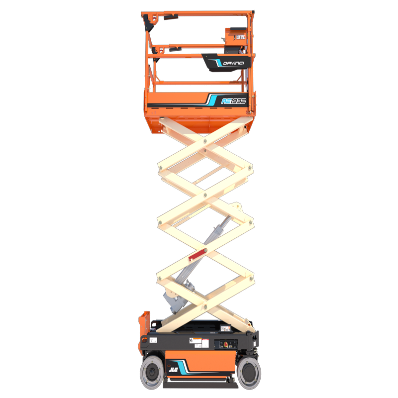 Piattaforma elevatrice idraulica a forbice per impalcatura mobile con sollevatore a forbice JLG da 6 m
