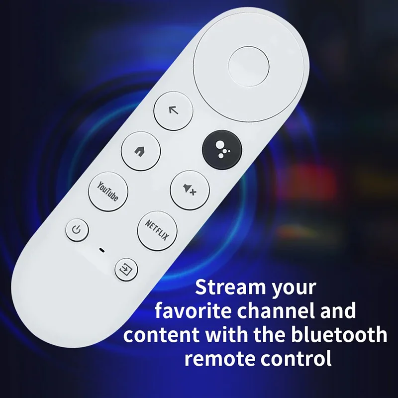 Fernbedienung für Google Chromecast 4k Snow Streaming Media Player (NUR Fernbedienung) G9N9N Ersatzsprach