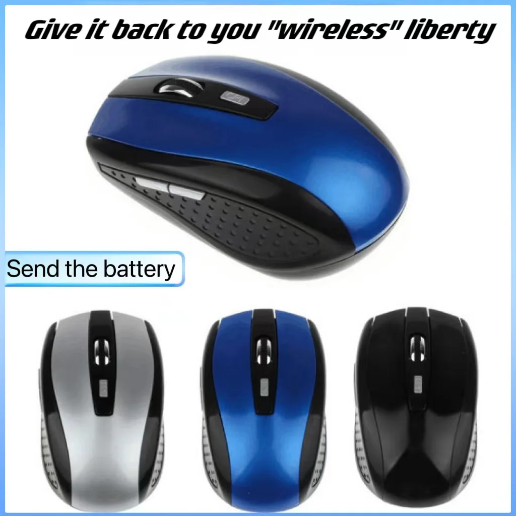 2,4g USB rote optische drahtlose Maus 6d für Computer Laptop Gaming Mäuse ergonomisch gestaltete drahtlose Maus
