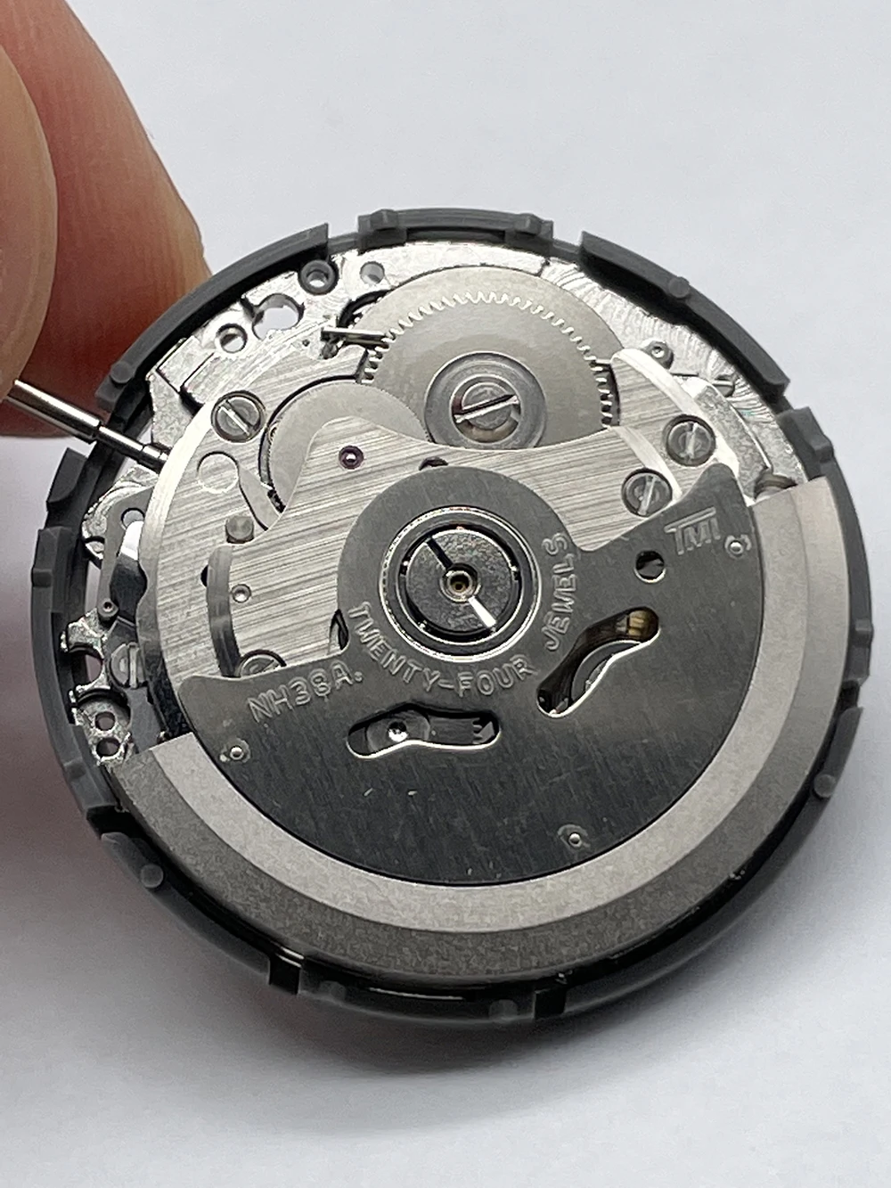 Giappone Genuino NH38A Movimento Meccanico Mod Meccanismo Orologio Automatico 24 Gioielli Ad Alta Precisione NH38 Top Parti di Riparazione
