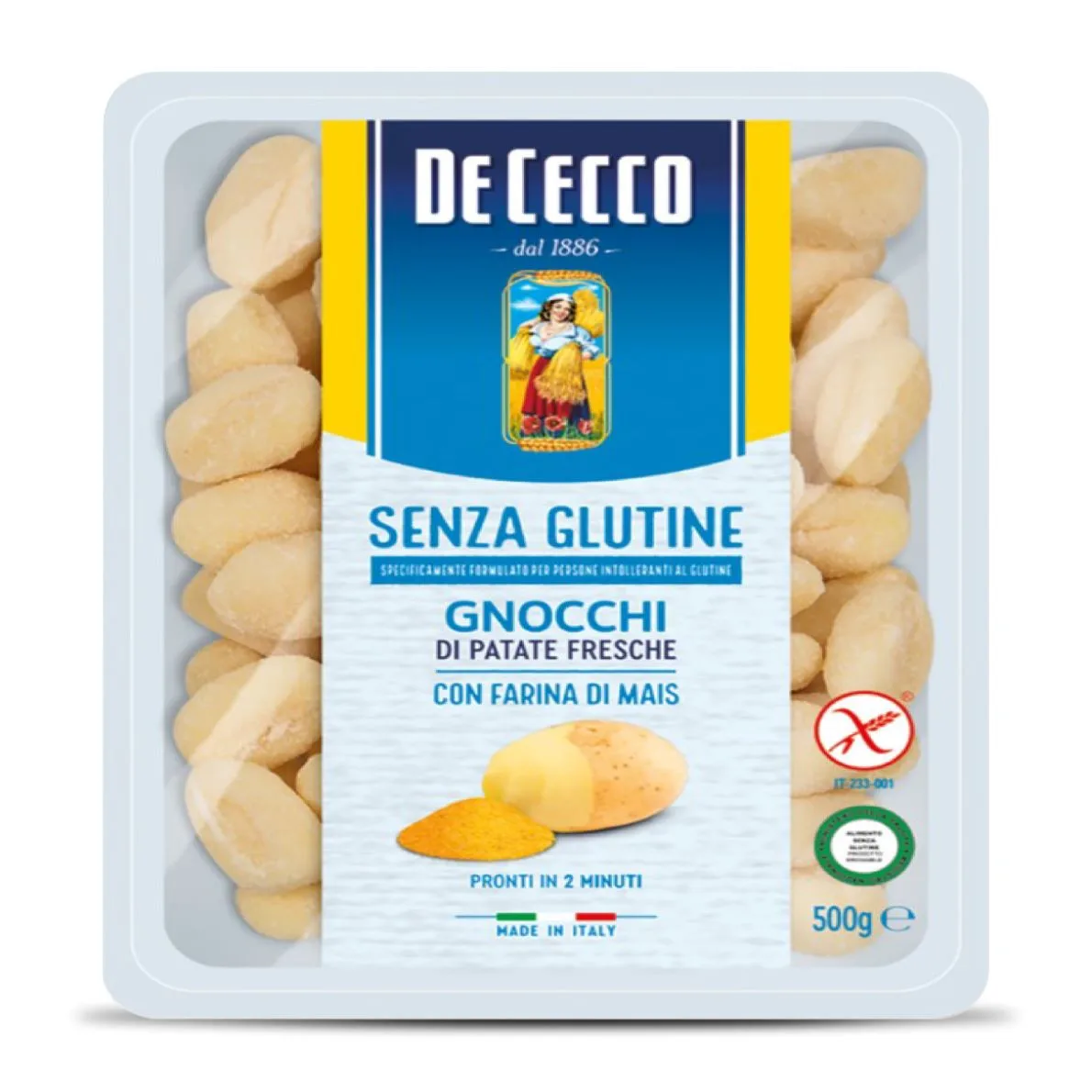 Glutenfreier Gnocchi Senza Glutine 500g - De Cecco