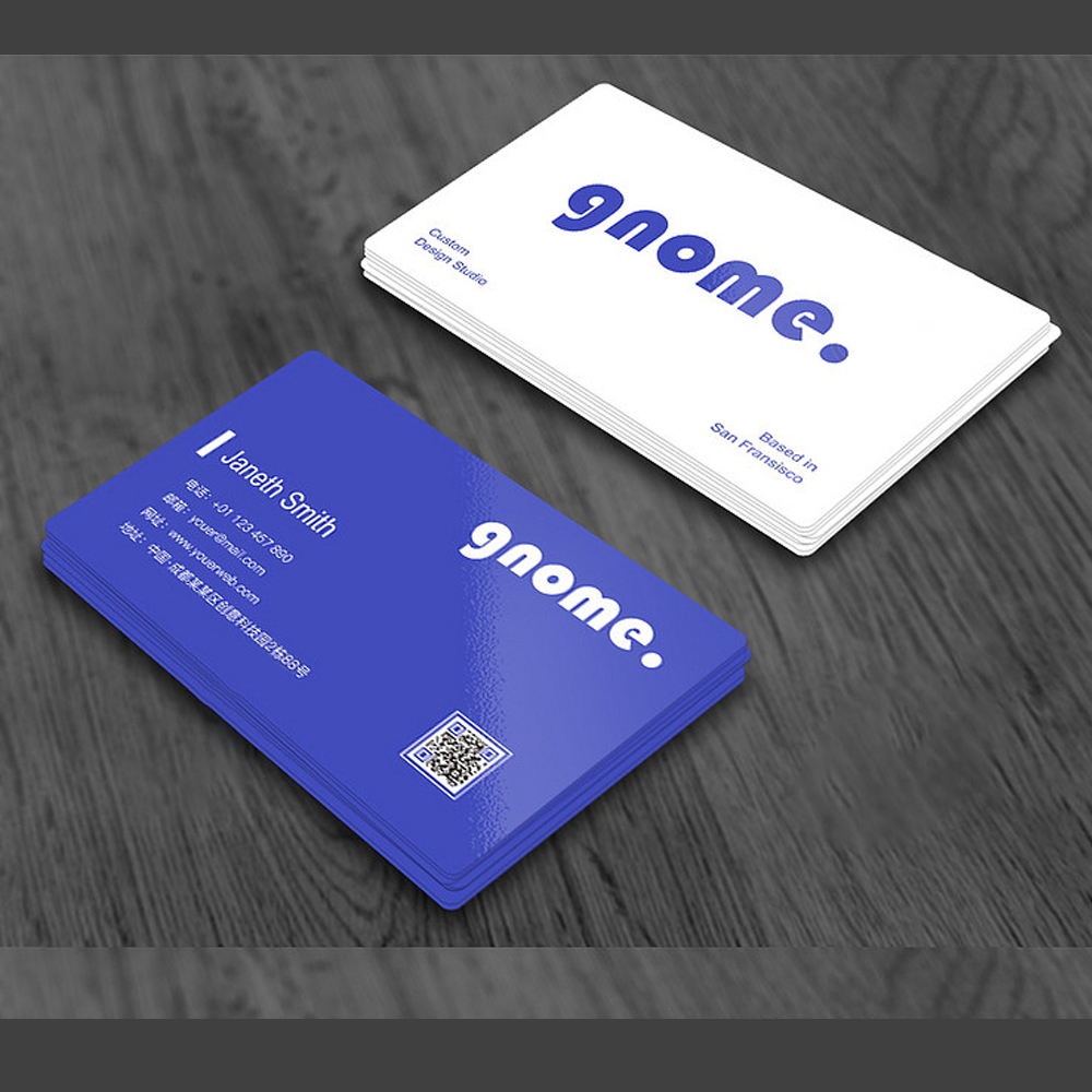 50-500 個の格安カスタマイズ名刺フルカラー両面印刷名刺 300GMG 紙