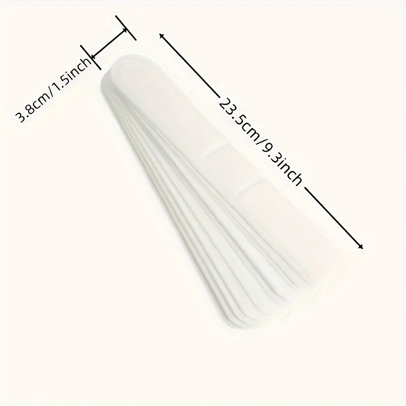10 Stuks Wegwerp Zweet-Absorberende Patches Zomer Zweet Absorberende Patch Voor Baseballpet Verstelbare Hoed Bescherming Stickers